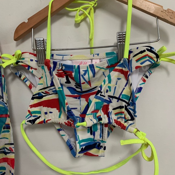 Milly Minis Sailboat Print Bikini and Cover - Picture 13 of 16